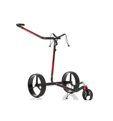 Chariot électrique JuCad Carbon Travel noir-rouge