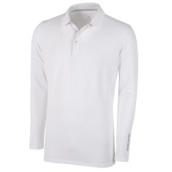 Polo Galvin Green Marwin Blanc