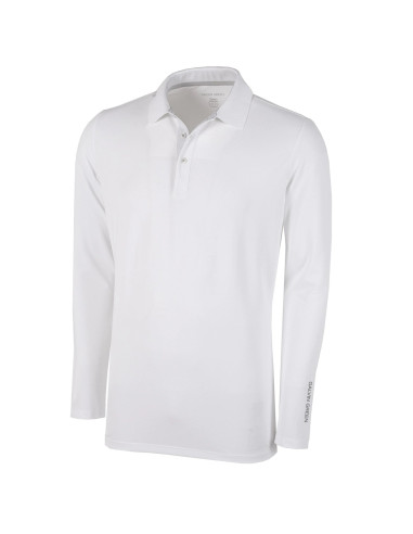 Polo Galvin Green Marwin Blanc