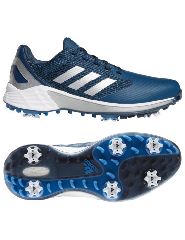 Chaussures de golf Adidas ZG21 core Black Silver