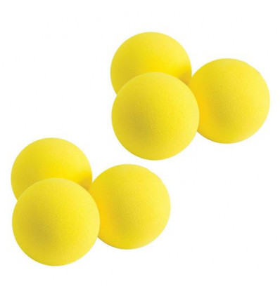 Balles de golf en mousse jaune