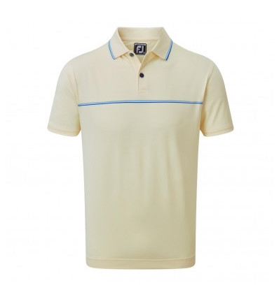 Polo Footjoy small details pique Limonade