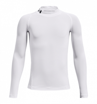 Base layer Under Armour mock blanc