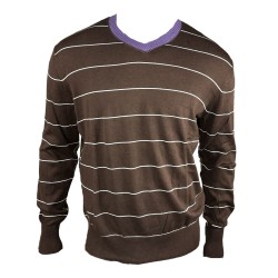 Pull Ashworth Homme marron