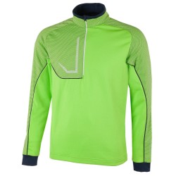 Pull Galvin Green demi-zip Daxton vert