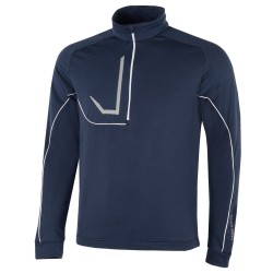 Pull Galvin Green demi-zip Daxton marine