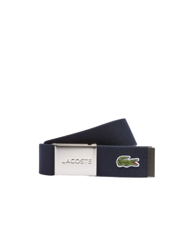 Ceinture sangle boucle gravée Lacoste