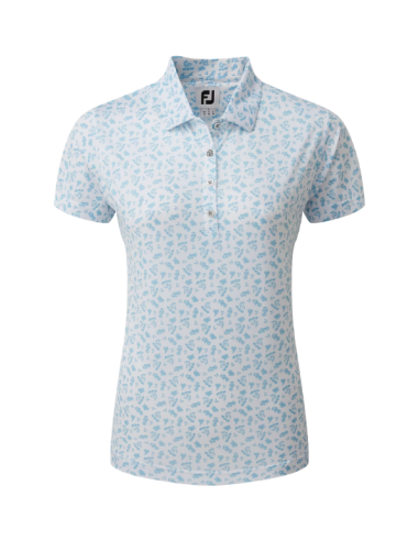 Polo Footjoy imprimé floral