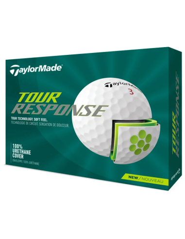 Balles de golf Taylormade Tour Response blanches