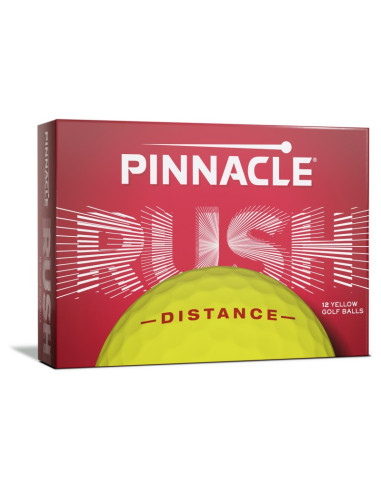 Balles de golf Pinnacle Rush Jaune