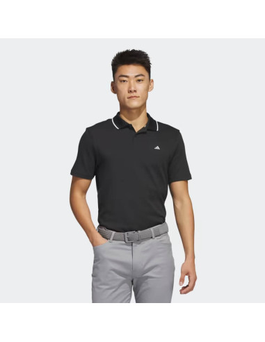 Polo Adidas Go-To Pique Polo Noir/Blanc