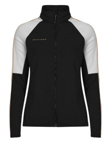 GILET COL MONTANT NOIR ROHNISCH