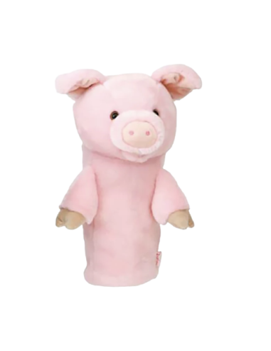 Couvre bois cochon rose