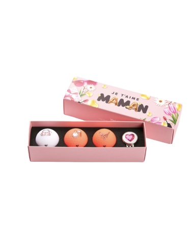 VOLVIK - COFFRET MAMAN 3 BALLES 1 MARQUE BALLE