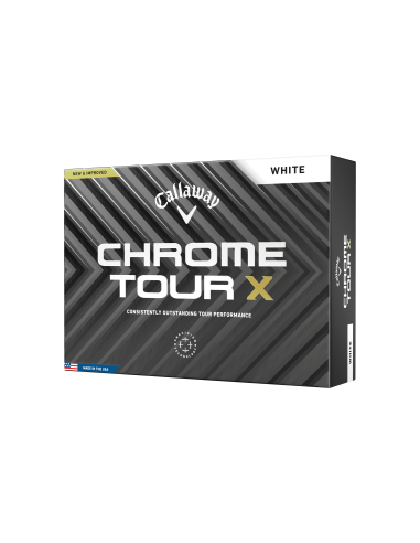 Balles de golf Callaway Chrome Tour X 2024