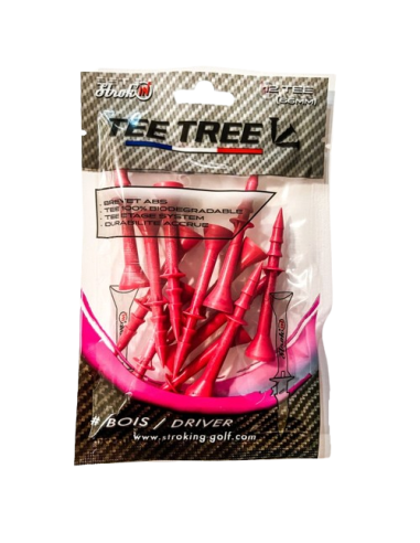 Tees Strokin Tee Tree 66mm rouge