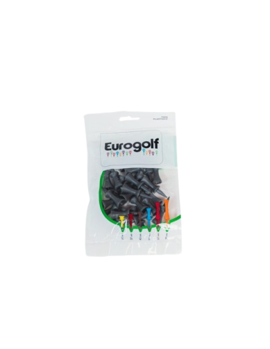 Tees plastiques Eurogolf 43 mm