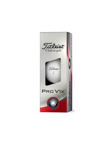 Sleeve de 3 balles Titleist ProV1/ProV1x/-ProV1x