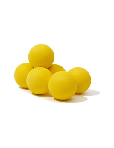 Balles de golf en mousse jaune