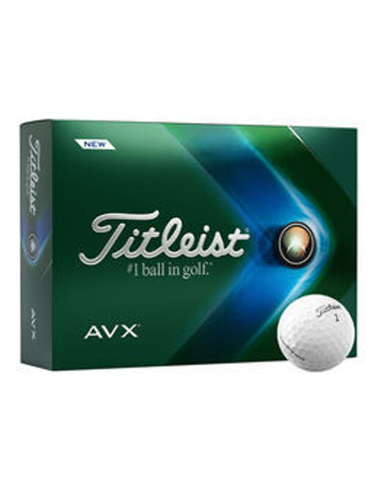 Balles de golf Titleist AVX Blanc 2022