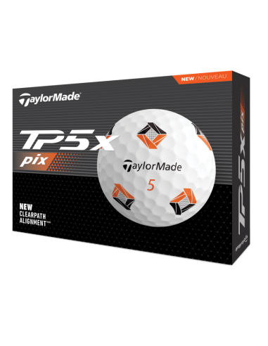 Balles de golf Taylormade TP5x Pix 2024