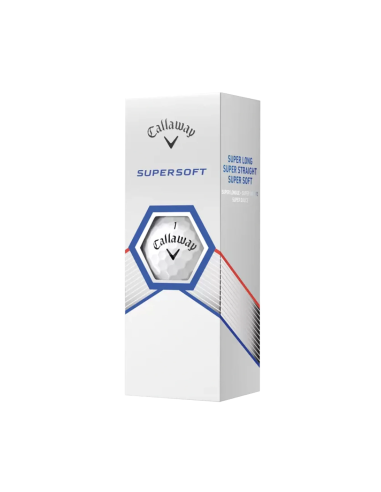 Boite de 3 balles de golf Callaway Supersoft