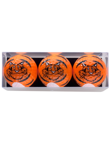 Lot de 3 balles Sportiques Tigre