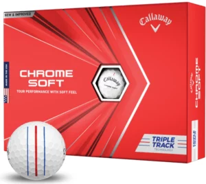 Balles de golf Callaway Chrome Soft La Route du Golf